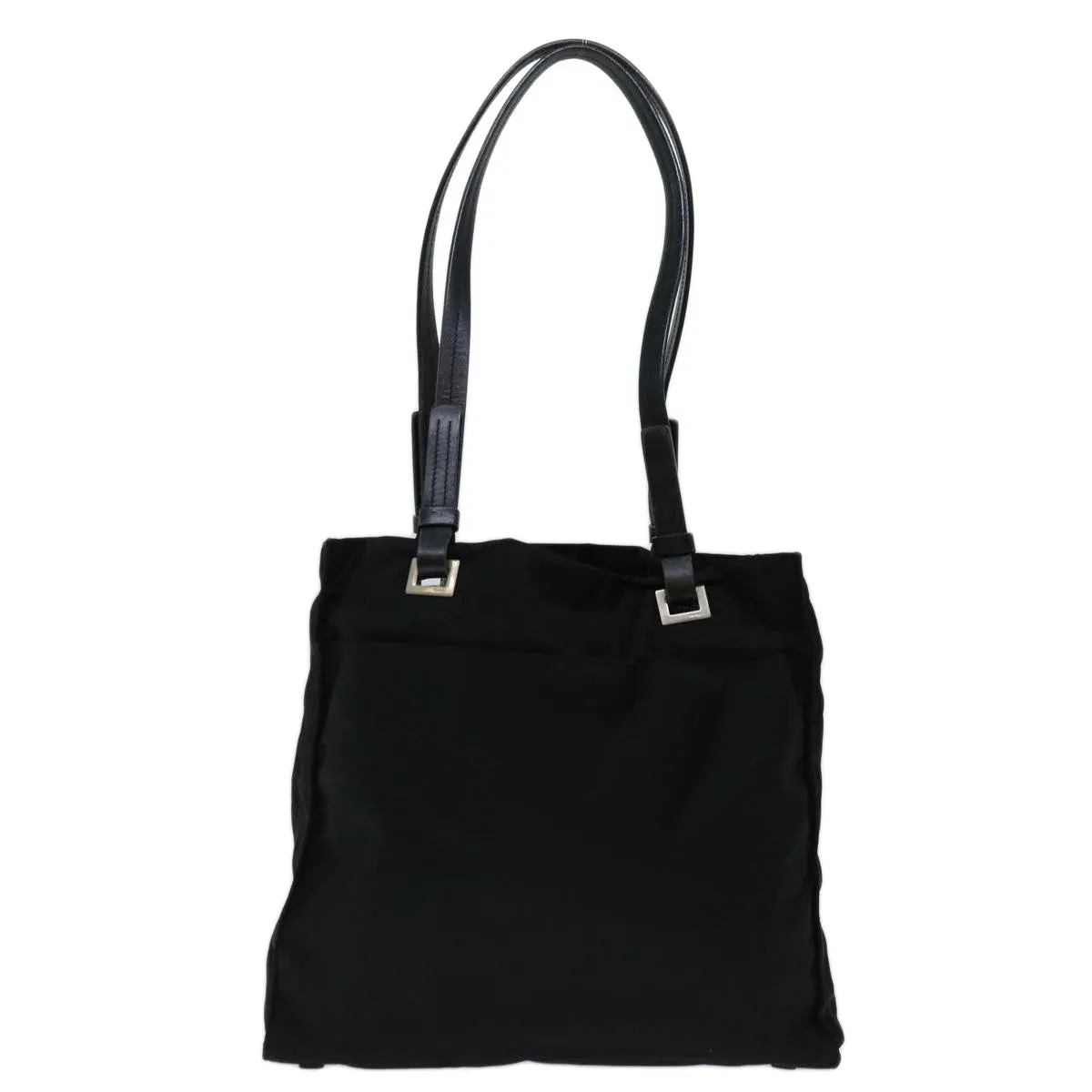 Trendy Inspired Prada Shoulder Bag Nylon Black Auth Ac2809