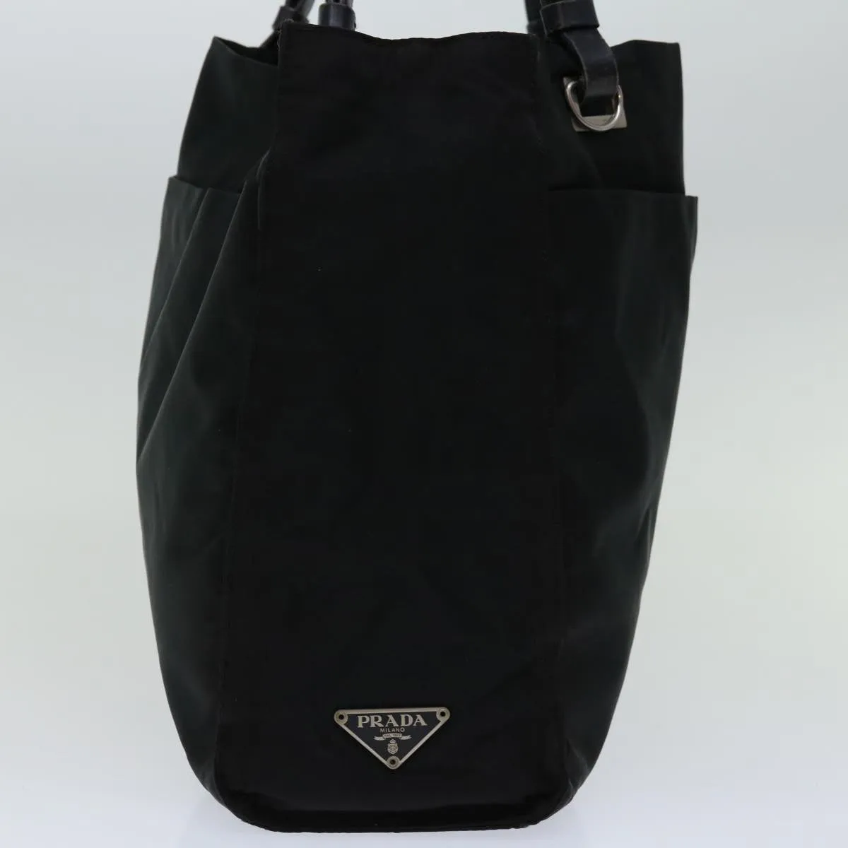 Trendy Inspired Prada Shoulder Bag Nylon Black Auth Ac2809