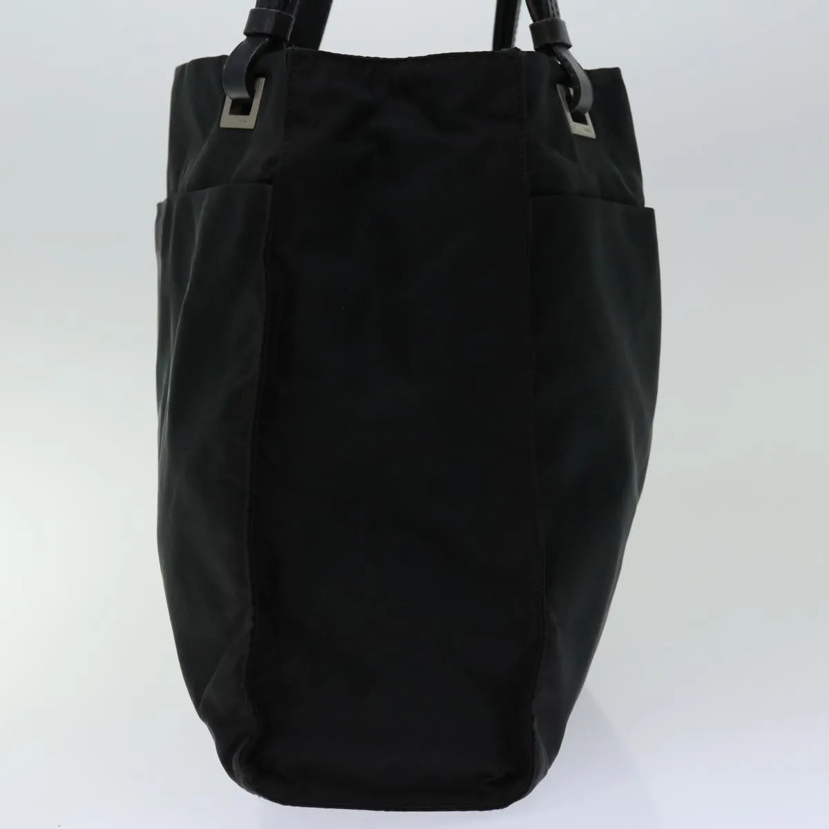 Trendy Inspired Prada Shoulder Bag Nylon Black Auth Ac2809