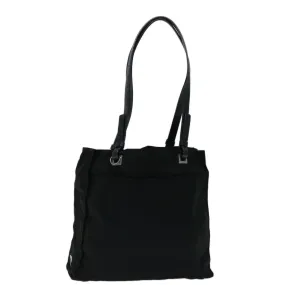Trendy Inspired Prada Shoulder Bag Nylon Black Auth Ac2809