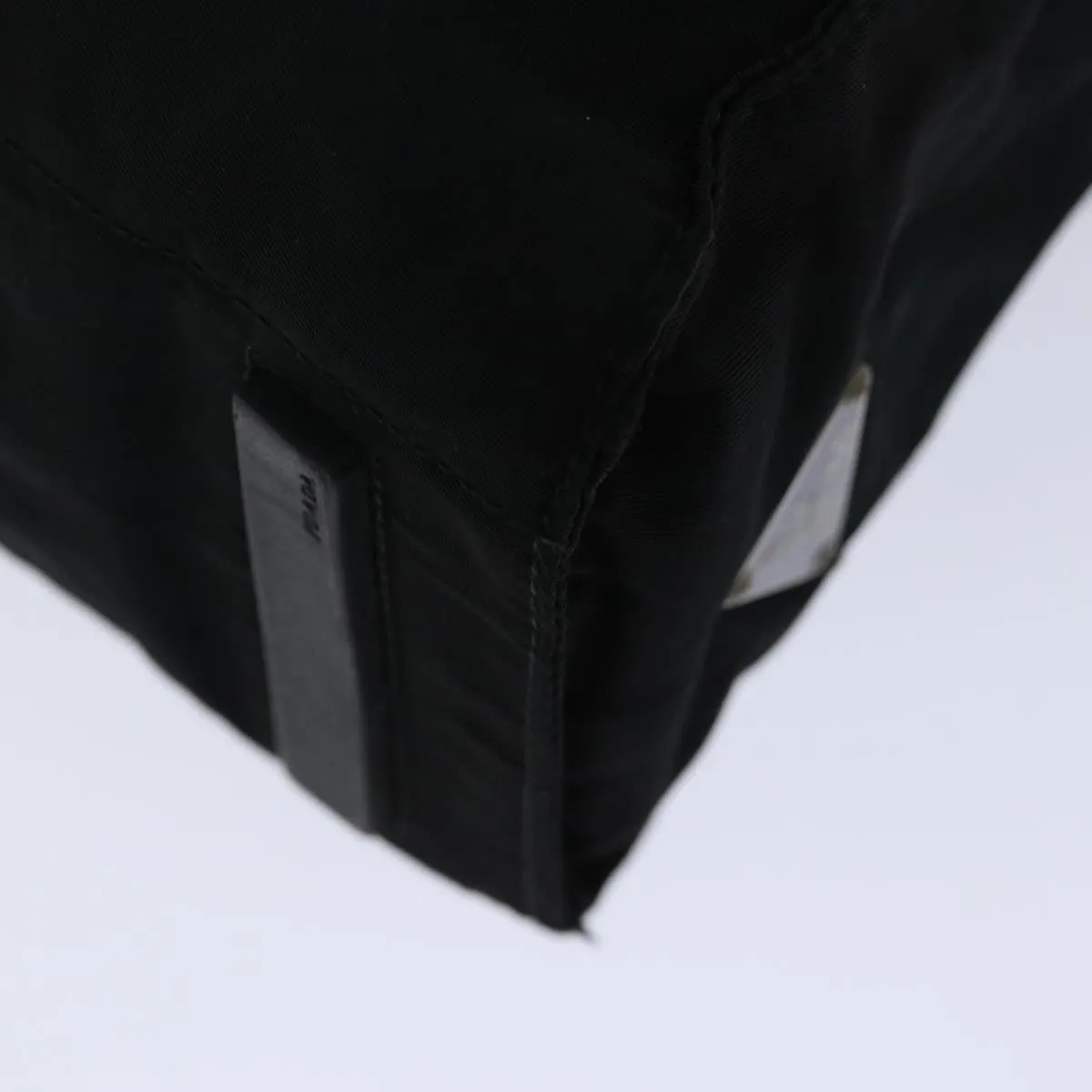 Trendy Inspired Prada Shoulder Bag Nylon Black Auth Ac2809