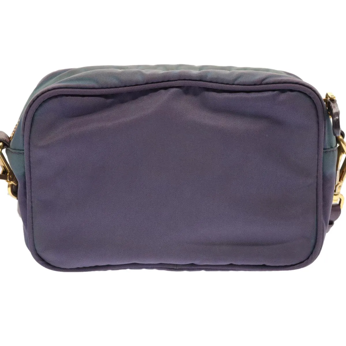 Trendy Inspired Prada Shoulder Bag Nylon Purple Auth Bs13702