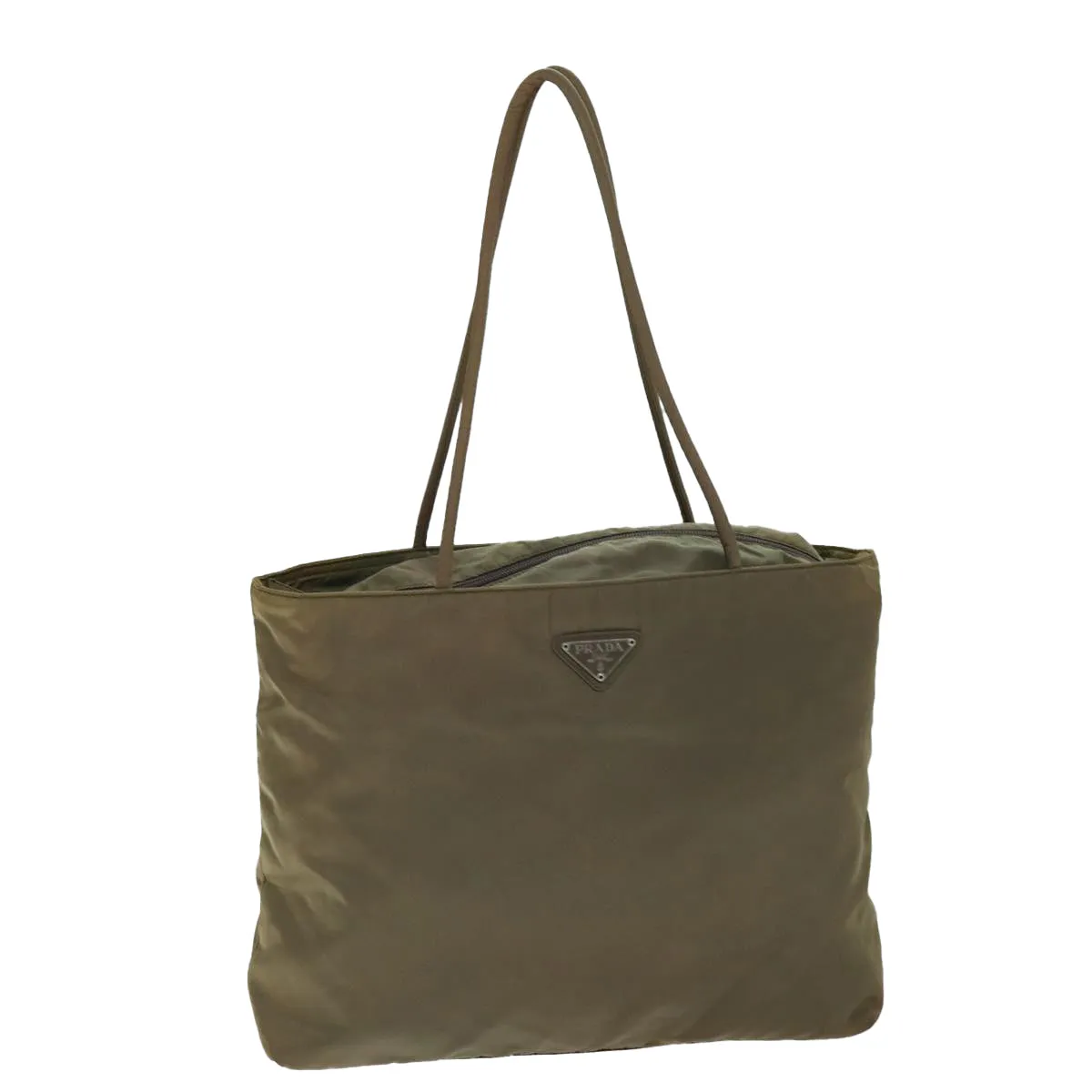 Trendy Inspired Prada Tote Bag Nylon Brown Auth Bs14542