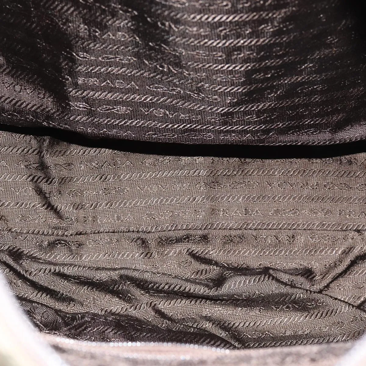 Trendy Inspired Prada Tote Bag Nylon Brown Auth Bs14542