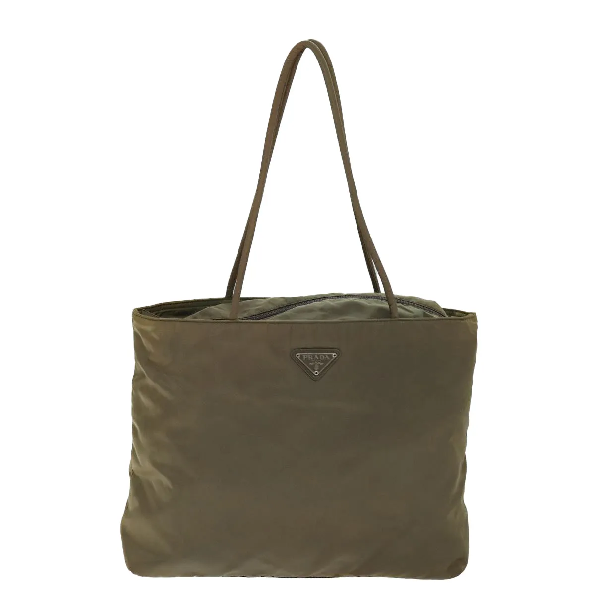 Trendy Inspired Prada Tote Bag Nylon Brown Auth Bs14542