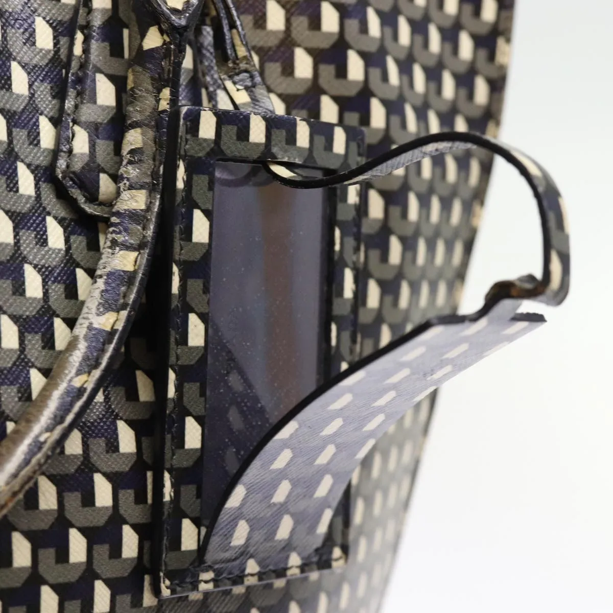 Trendy Inspired Prada Tote Bag Safiano Leather 2way Black Auth 75371