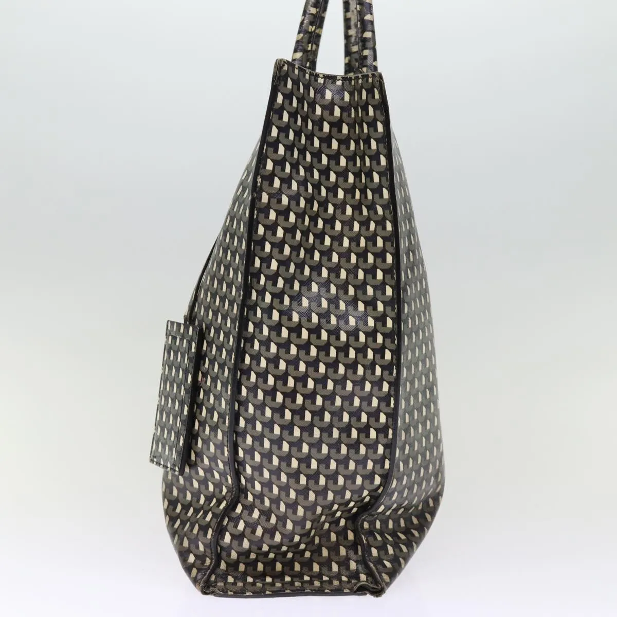 Trendy Inspired Prada Tote Bag Safiano Leather 2way Black Auth 75371