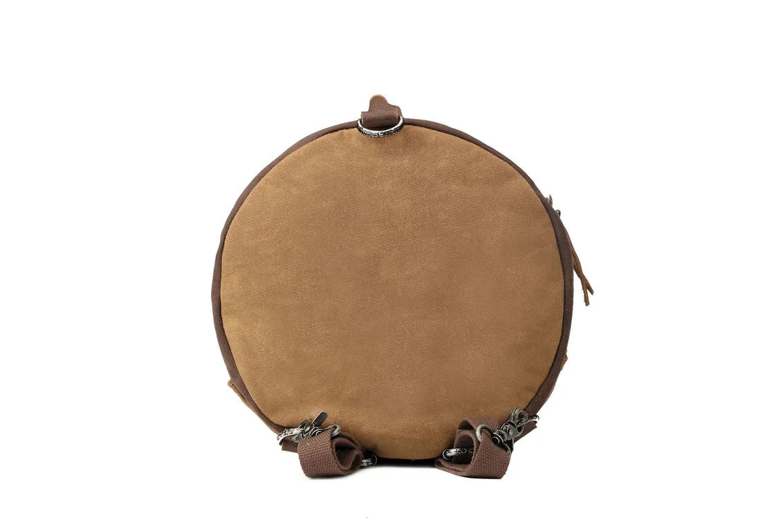 Troop London Heritage Large Camel Canvas Duffle Bag