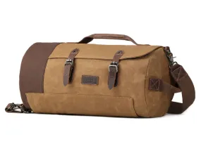 Troop London Heritage Large Camel Canvas Duffle Bag