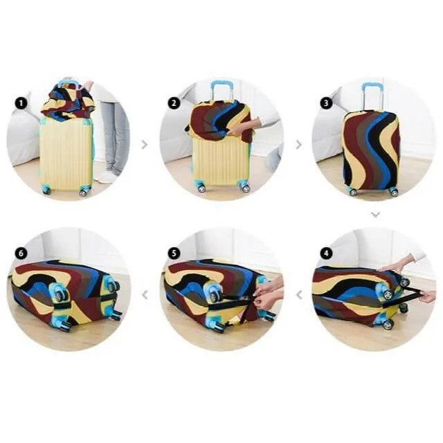 Tropical Birds of Paradise | Standard Design | Luggage Suitcase Protective Cover