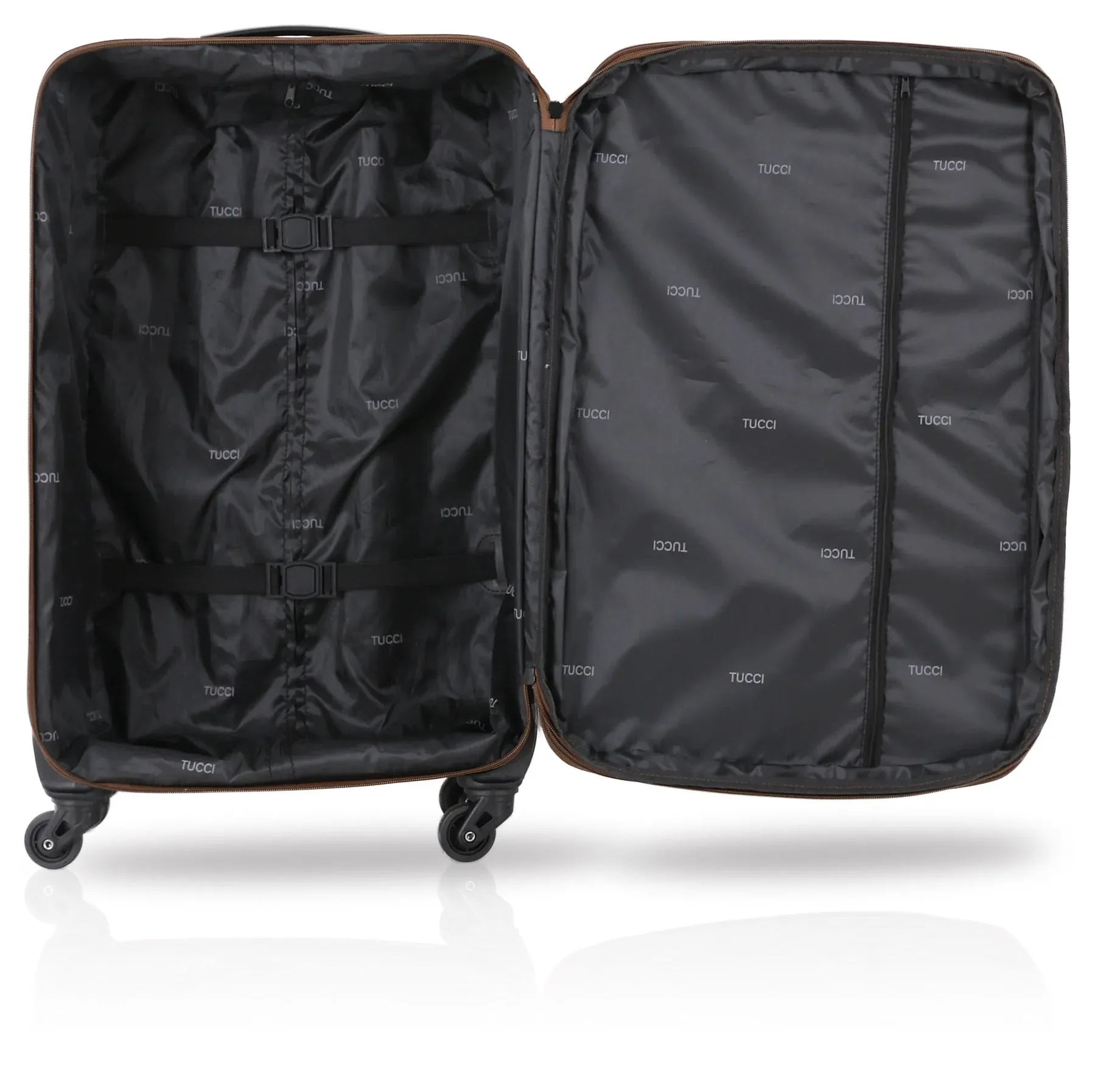 TUCCI Italy BEN FATTO 3 PC Luggage Suitcase Set  20", 24", 28"