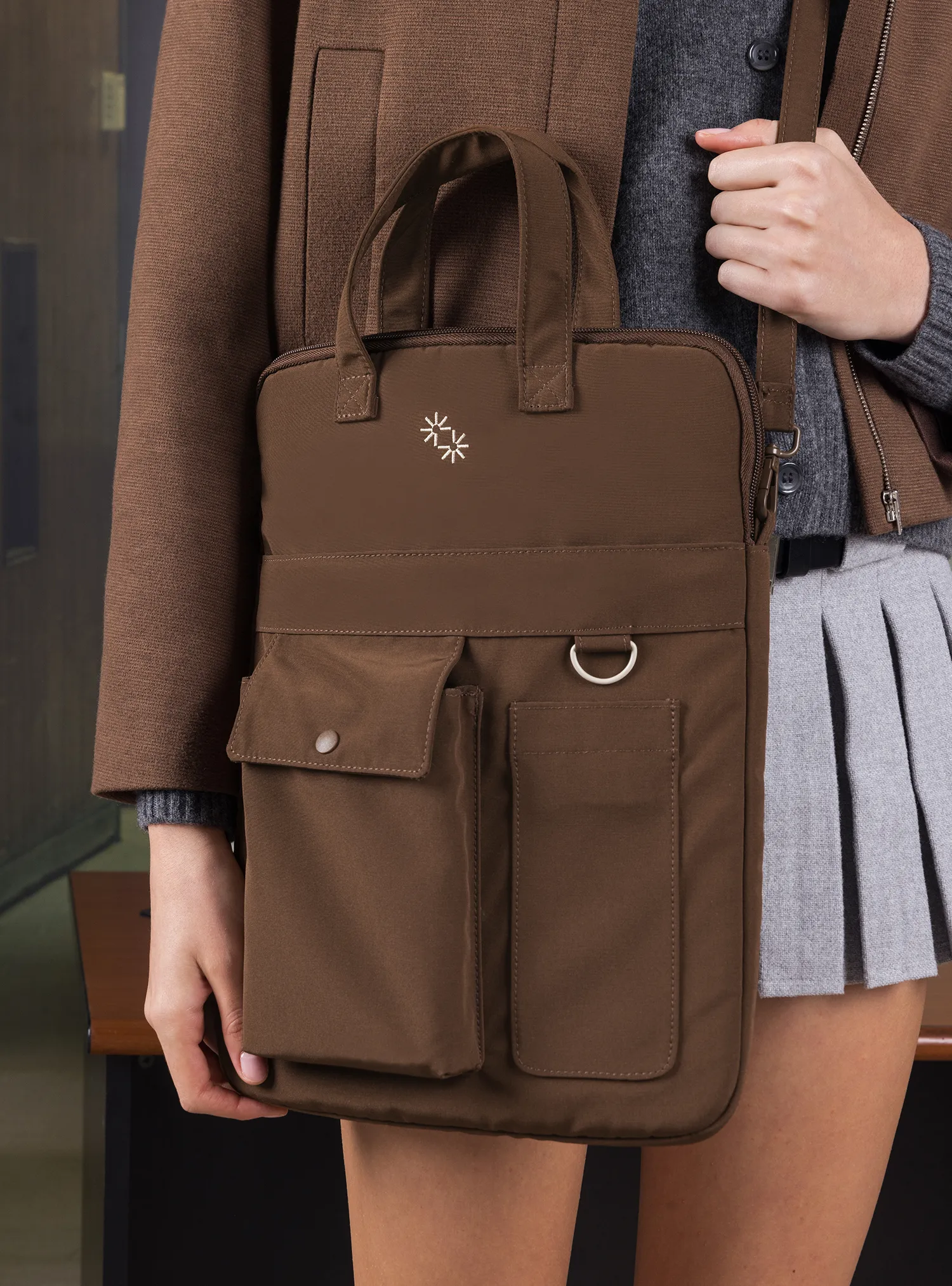 Utility Laptop Bag (15" Cocoa)