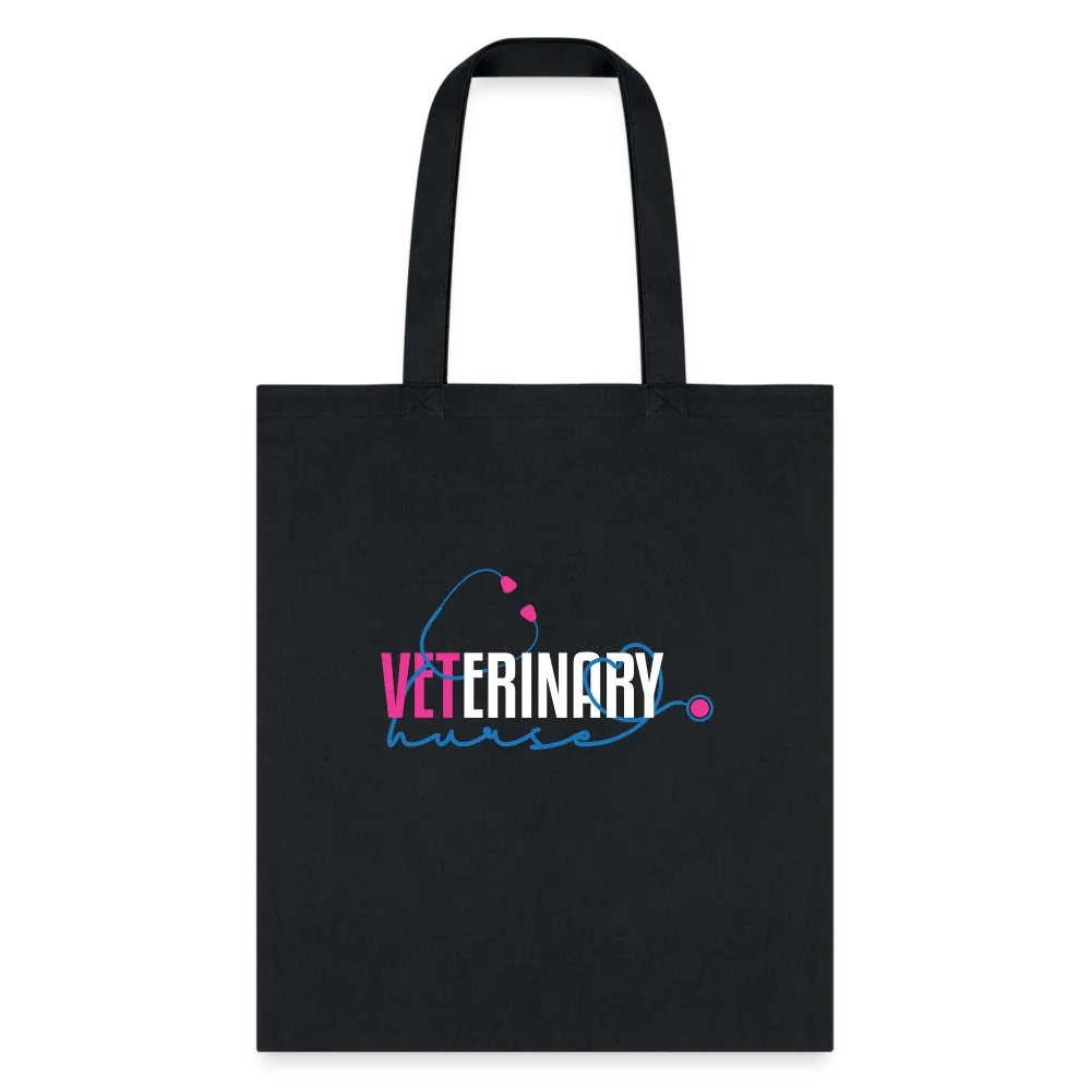 Veterinary NURSE, stethoscope Cotton Tote Bag