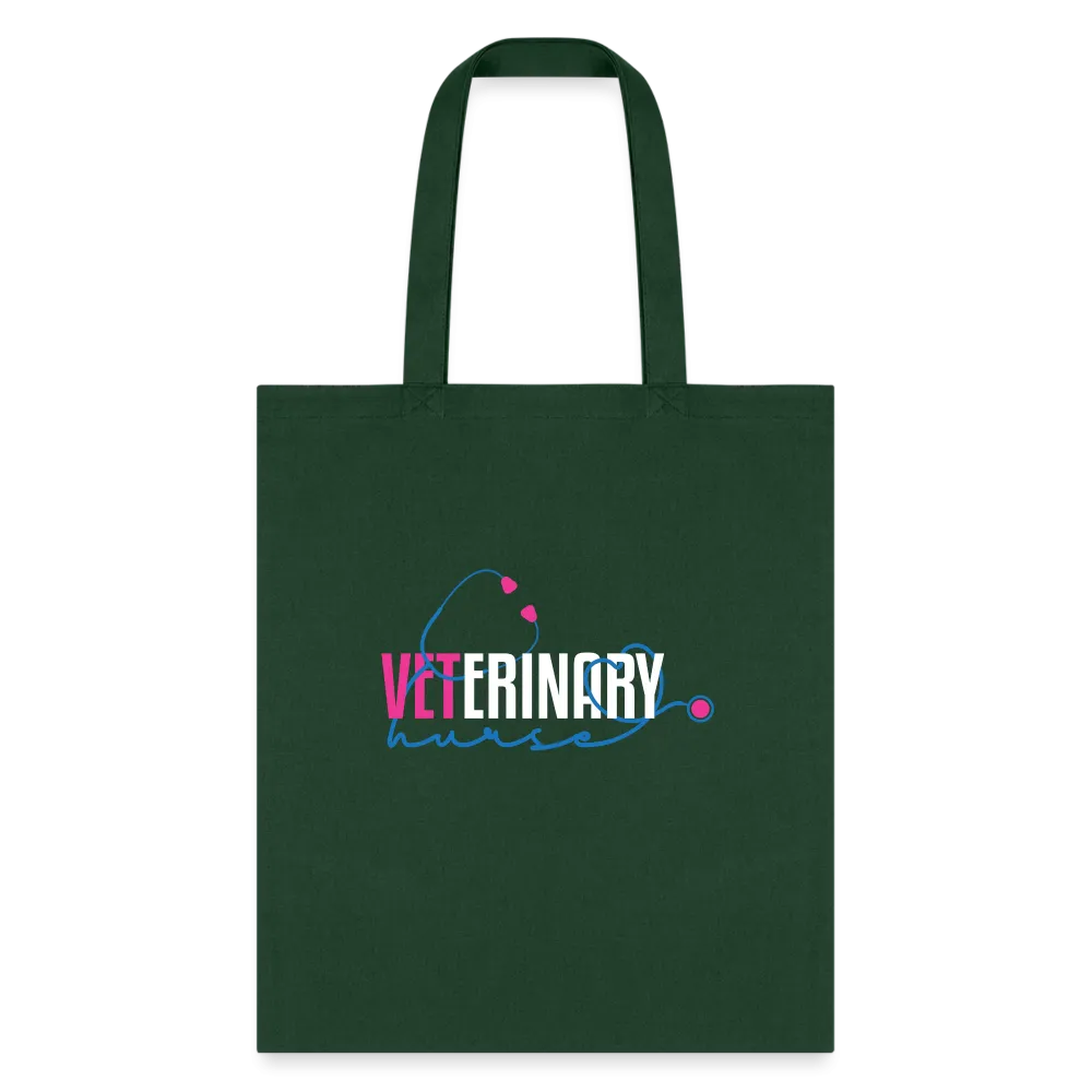 Veterinary NURSE, stethoscope Cotton Tote Bag