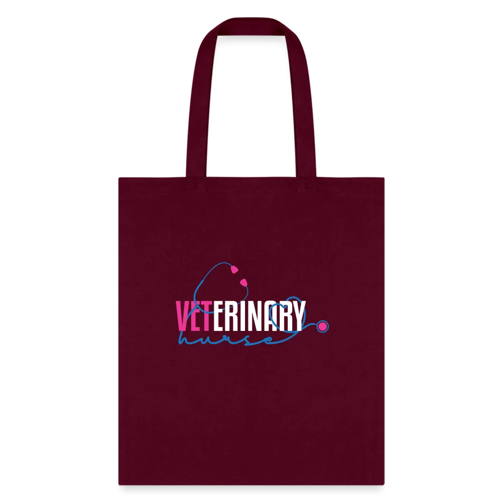 Veterinary NURSE, stethoscope Cotton Tote Bag
