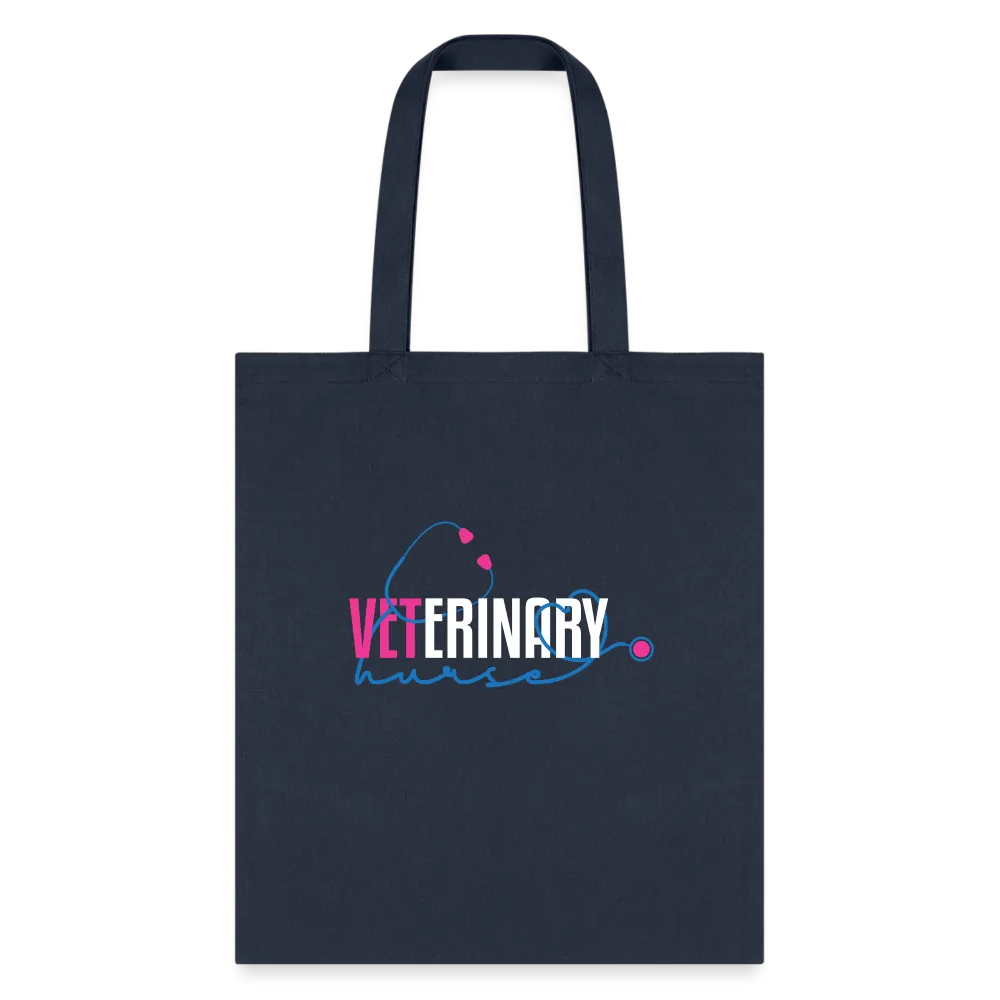 Veterinary NURSE, stethoscope Cotton Tote Bag