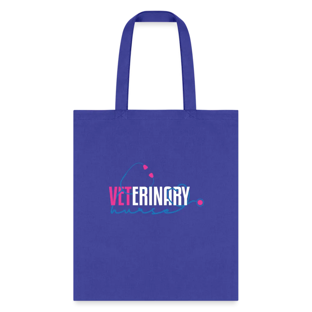 Veterinary NURSE, stethoscope Cotton Tote Bag