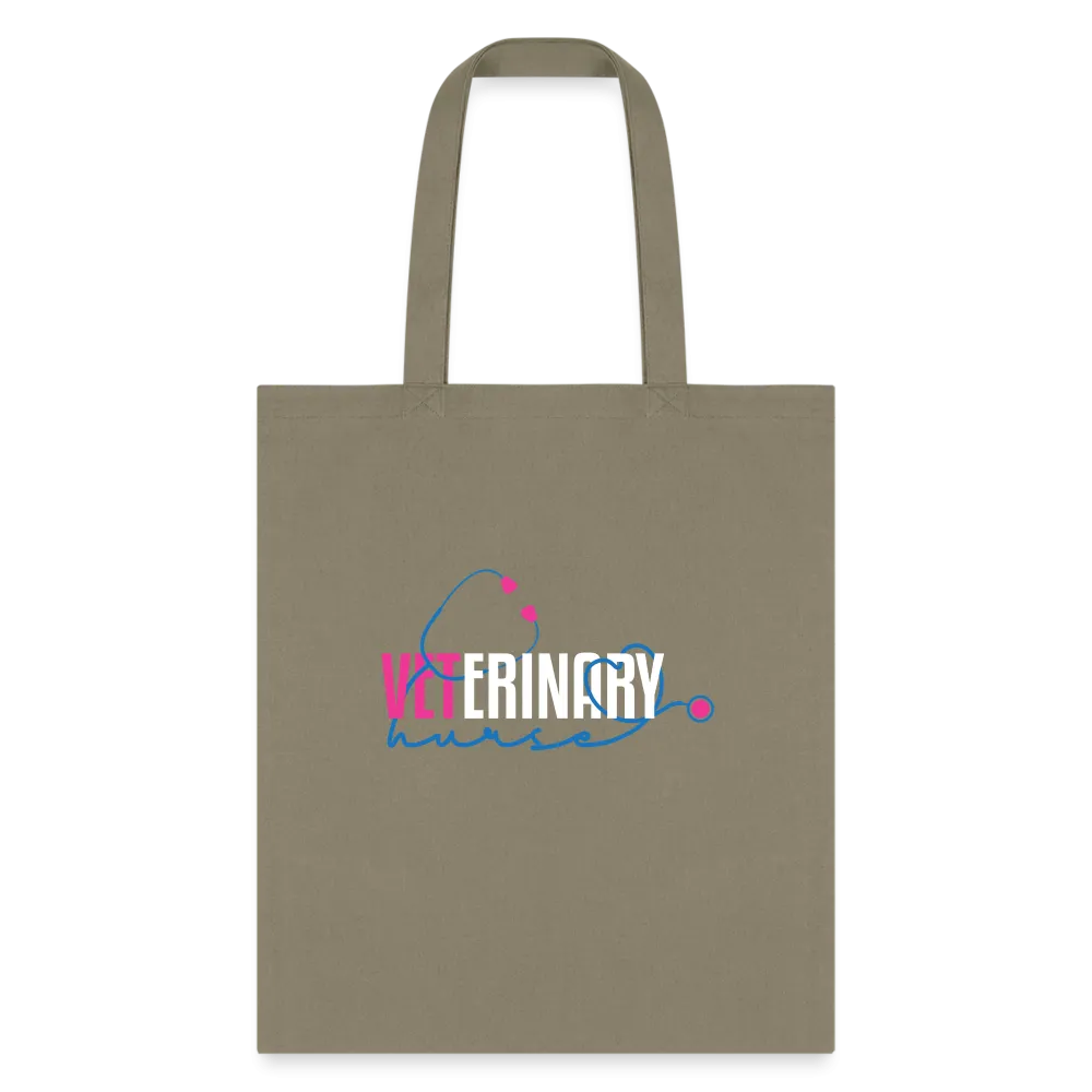 Veterinary NURSE, stethoscope Cotton Tote Bag