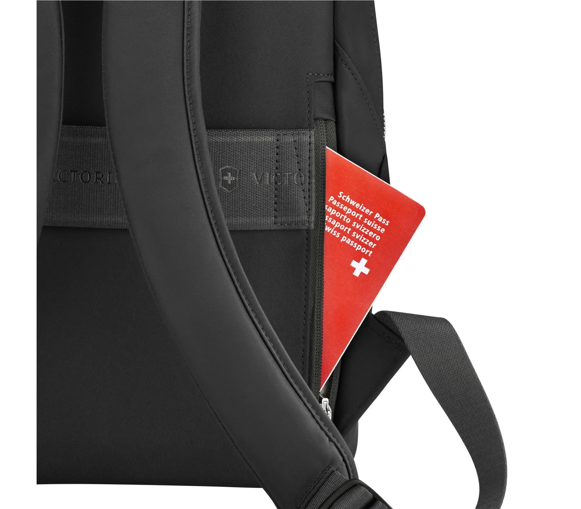 Victoria Signature Compact Backpack - Black