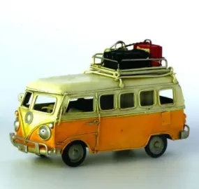 Vintage Colorful Bus with Photoframe