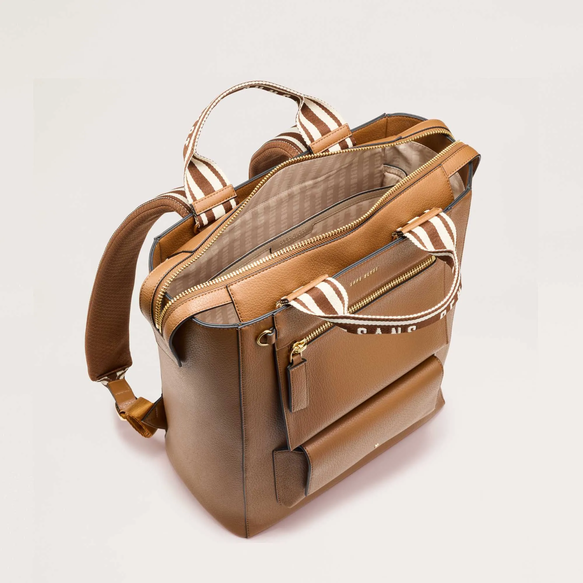 XL Universo Backpack - Cinnamon   Gold