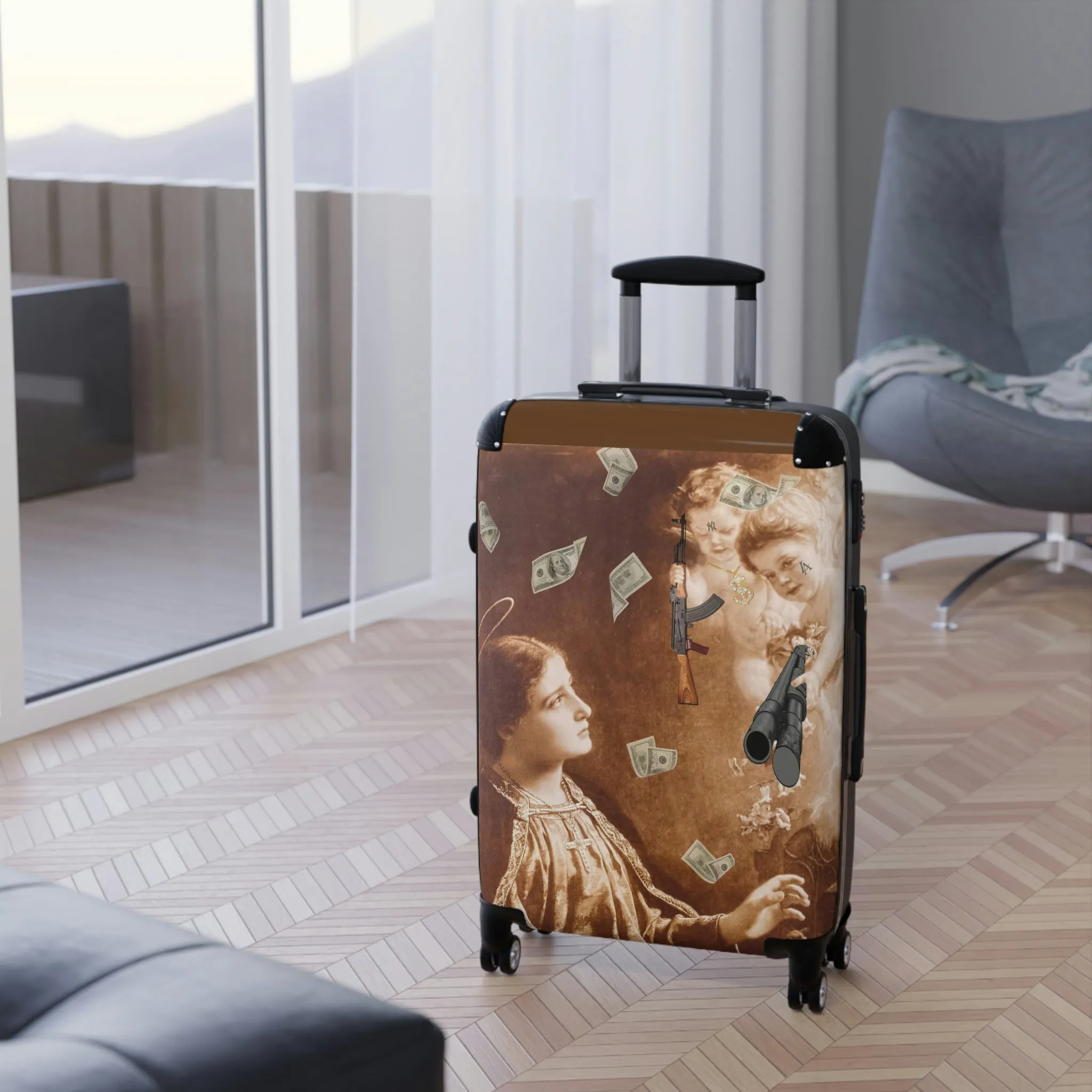 You Two Went Down There Again, Travel Unique Suitcase