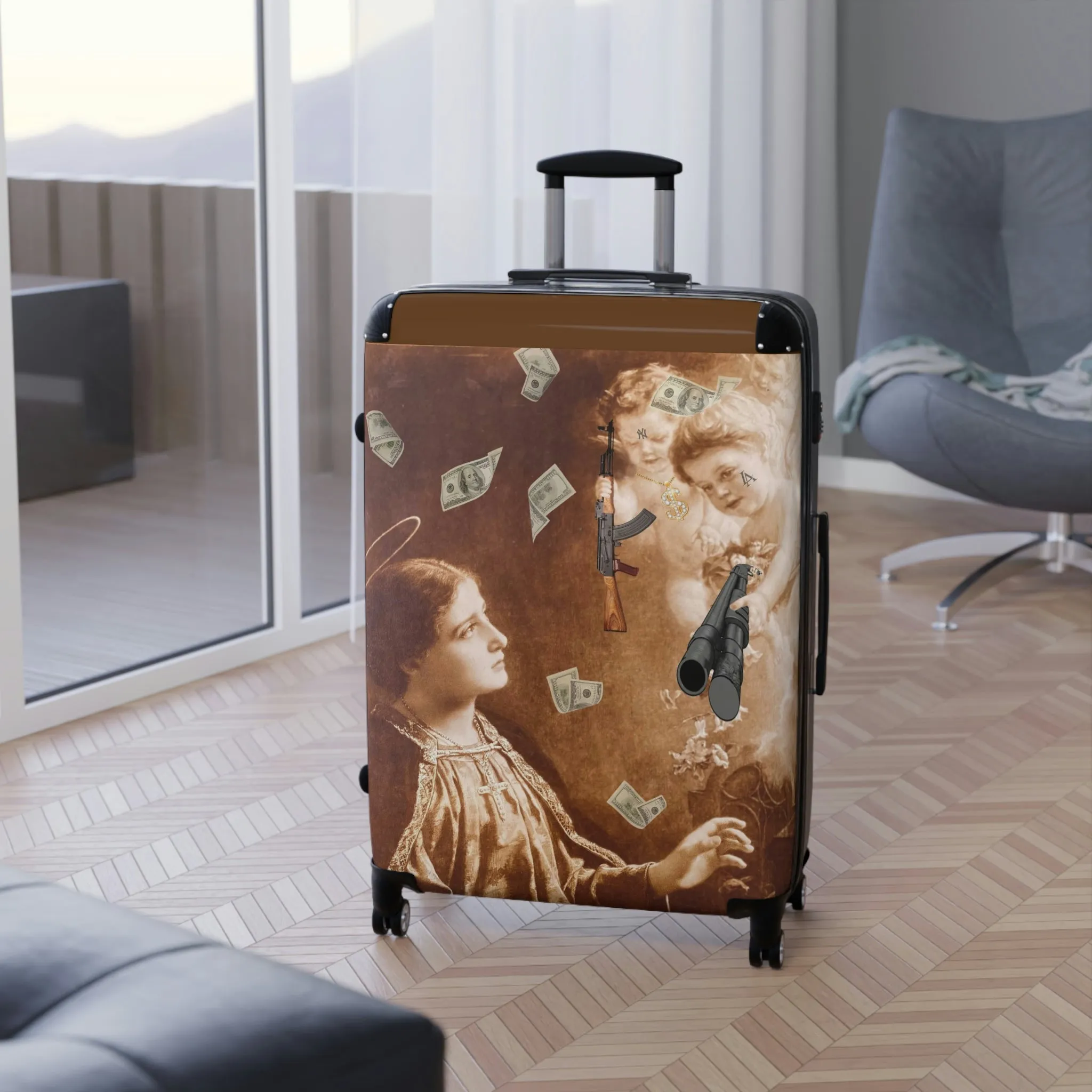 You Two Went Down There Again, Travel Unique Suitcase