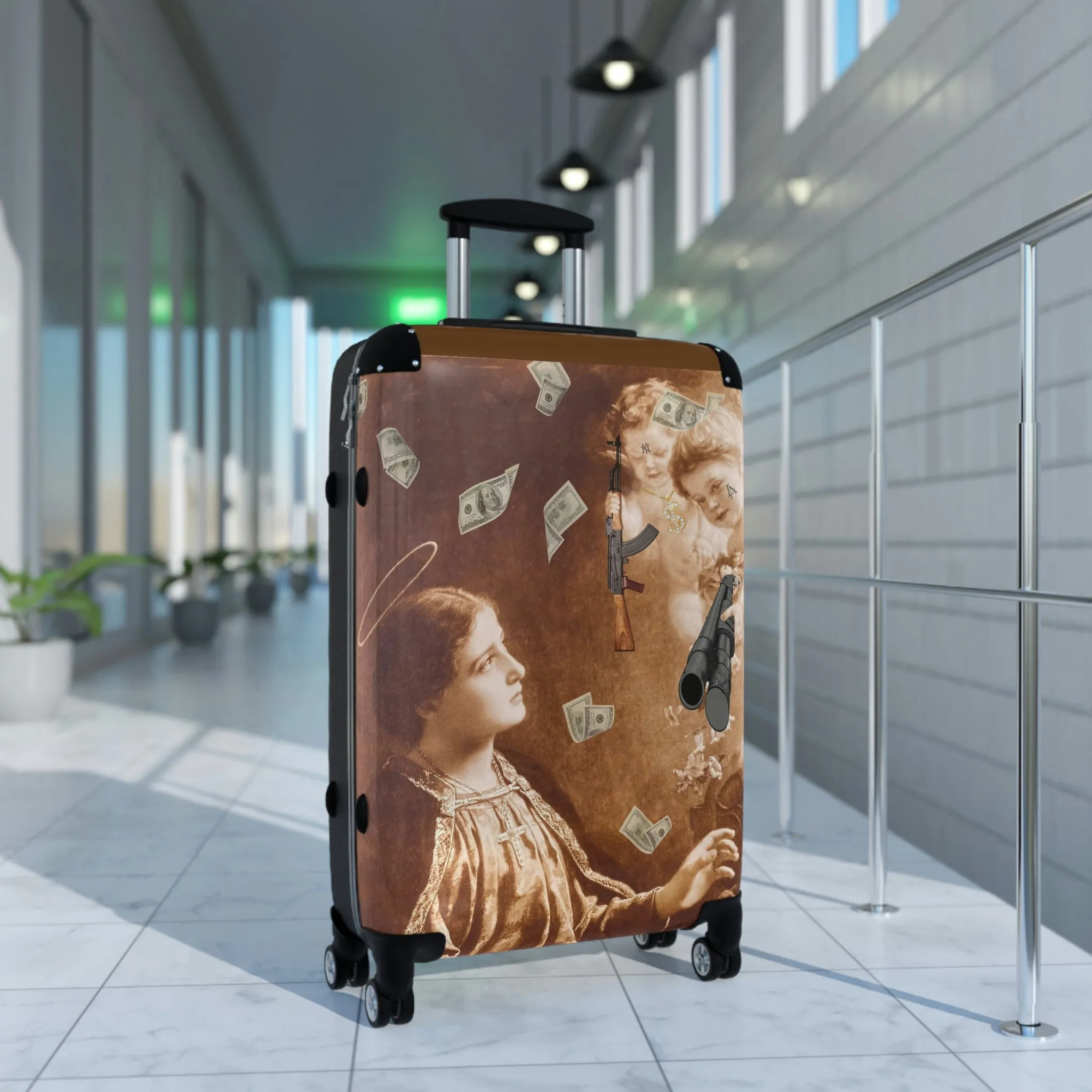 You Two Went Down There Again, Travel Unique Suitcase