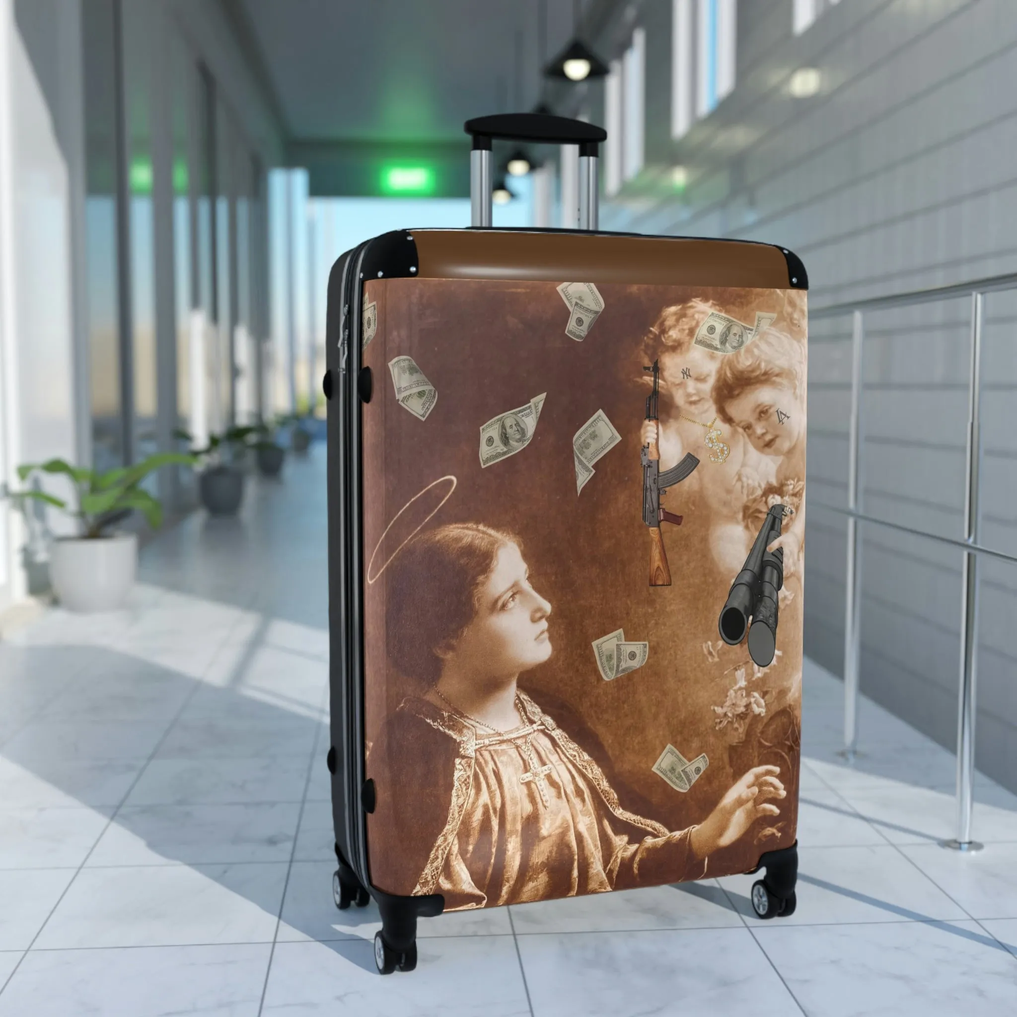 You Two Went Down There Again, Travel Unique Suitcase